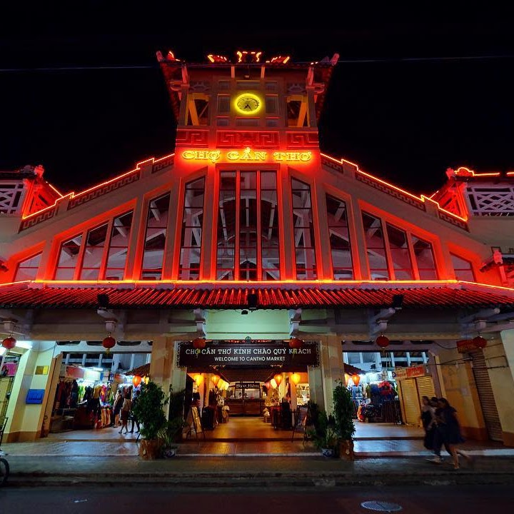 Taxi từ Vĩnh Long đến Chợ cổ Cần Thơ